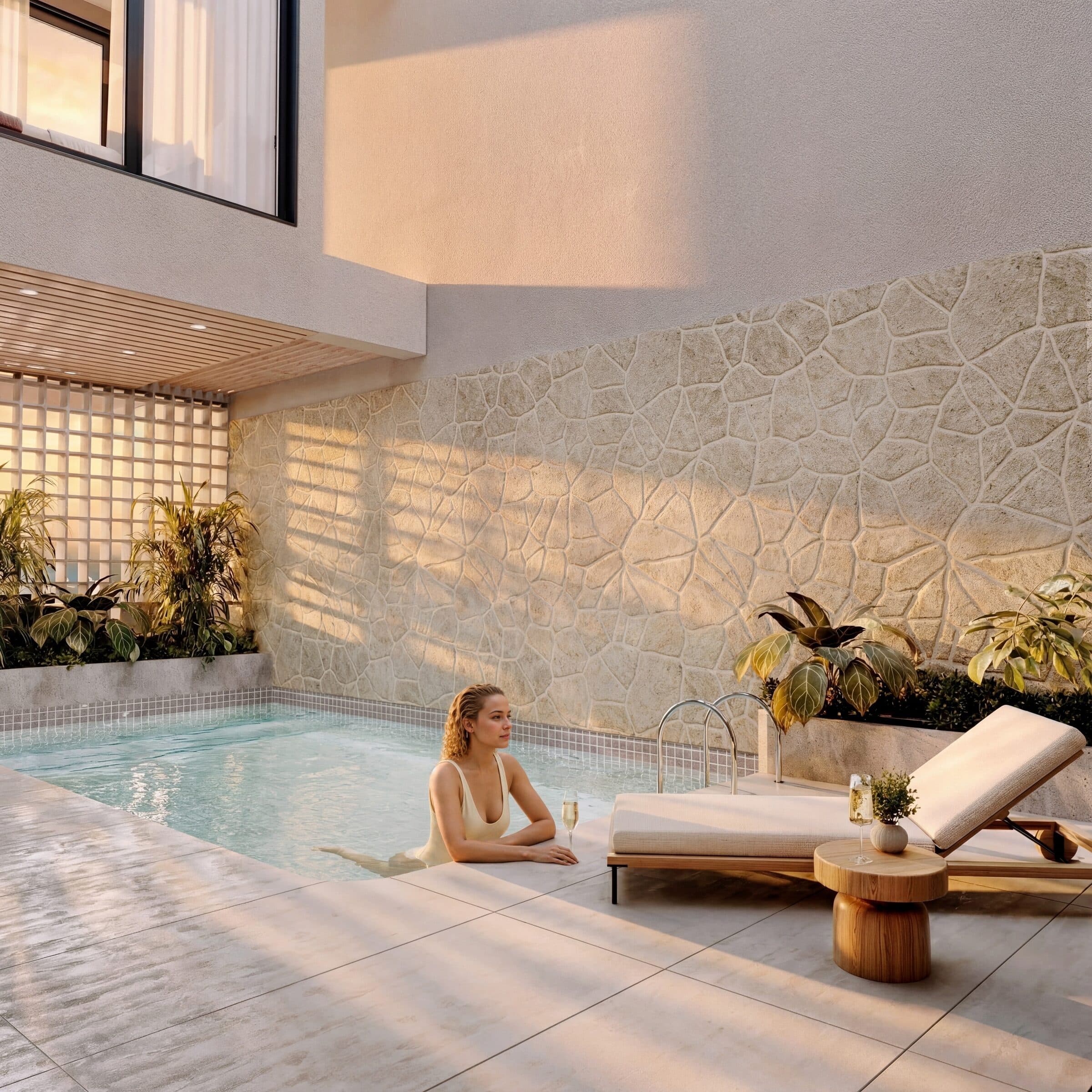 Nova Villas Gönyeli dış cephe villa görünümü 22 — Kuzey Kıbrıs lüks konut
