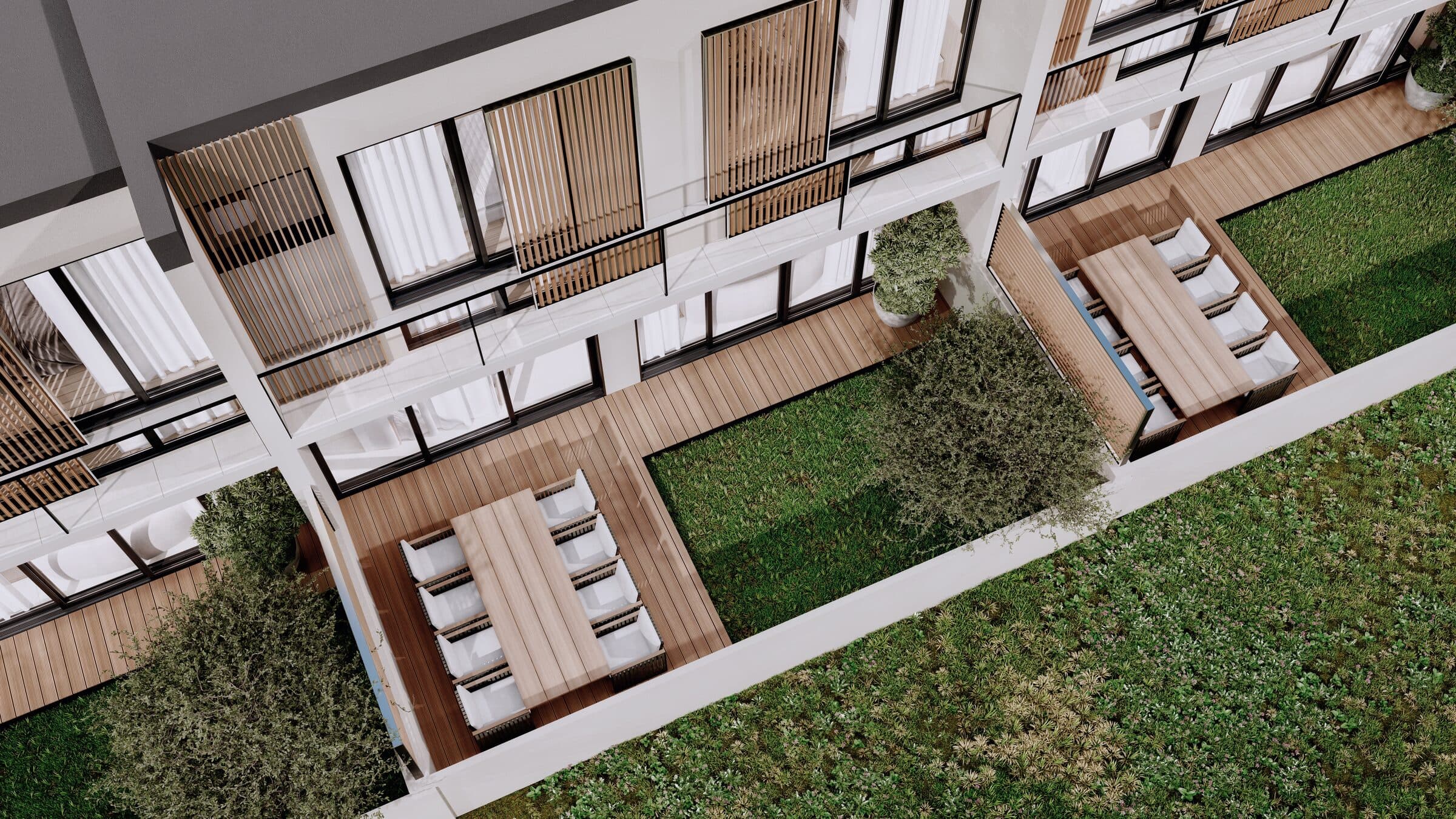 Nova Villas Gönyeli dış cephe villa görünümü 17 — Kuzey Kıbrıs lüks konut