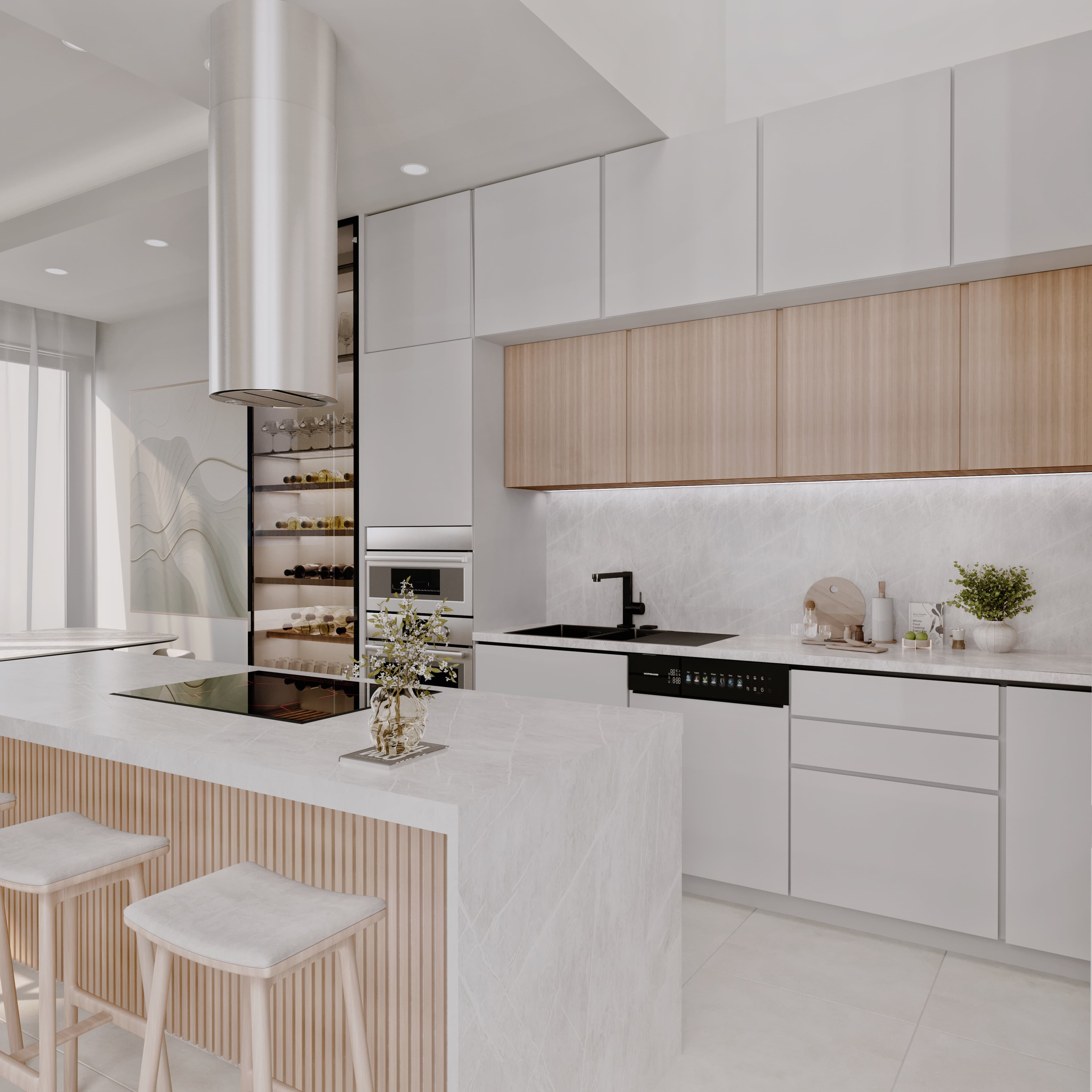 Nova Villas iç mekan tasarım 27 — Gönyeli modern villa dekorasyonu