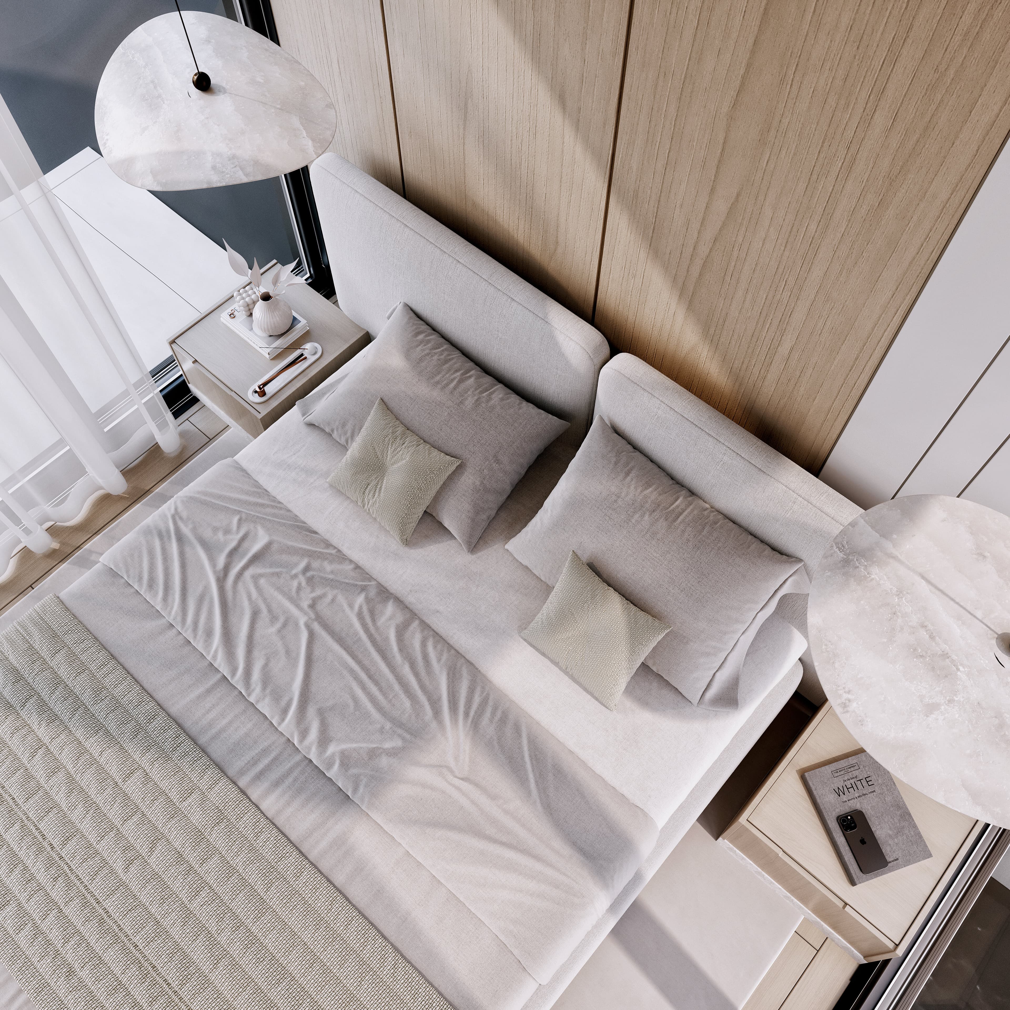 Nova Villas iç mekan tasarım 18 — Gönyeli modern villa dekorasyonu