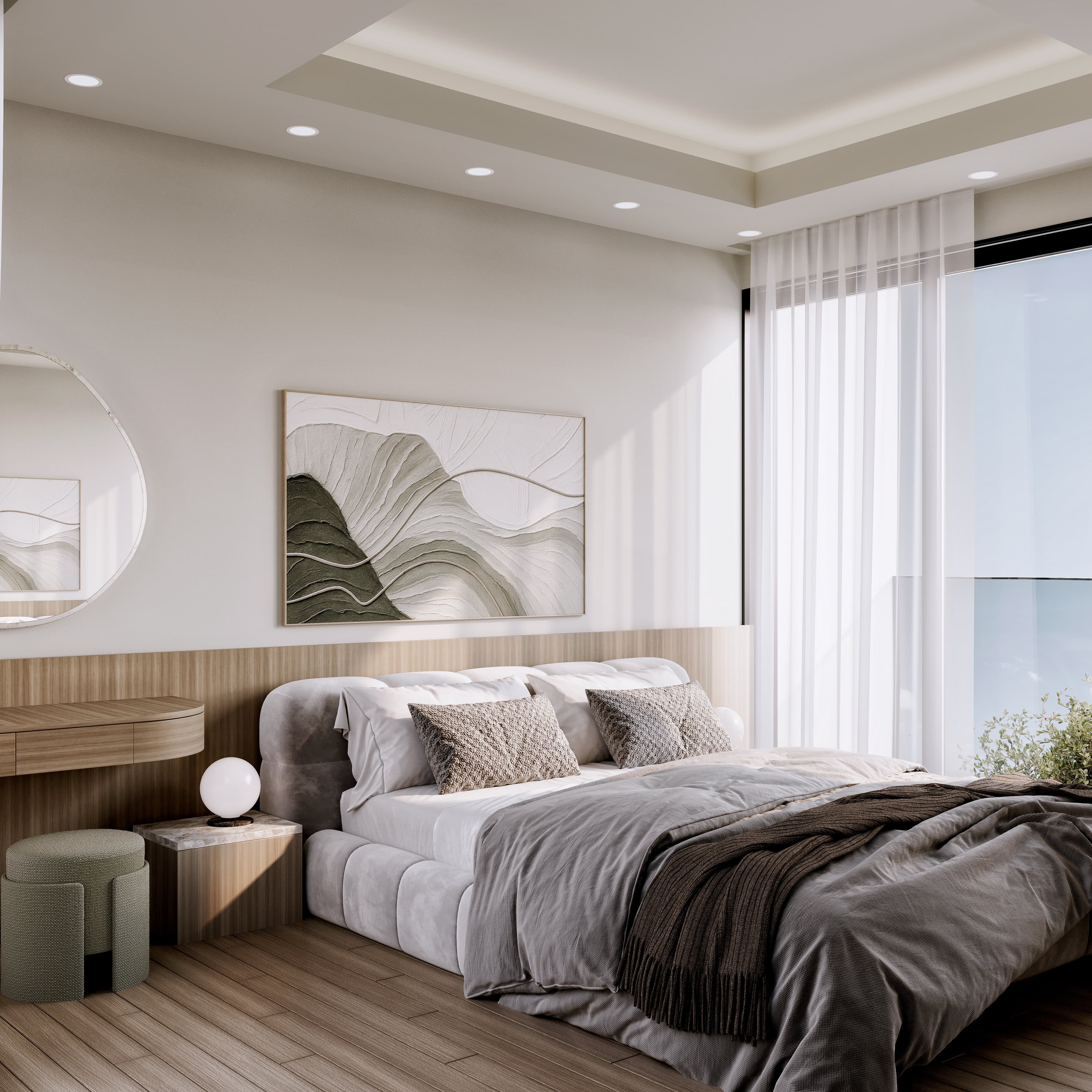 Nova Villas iç mekan tasarım 25 — Gönyeli modern villa dekorasyonu