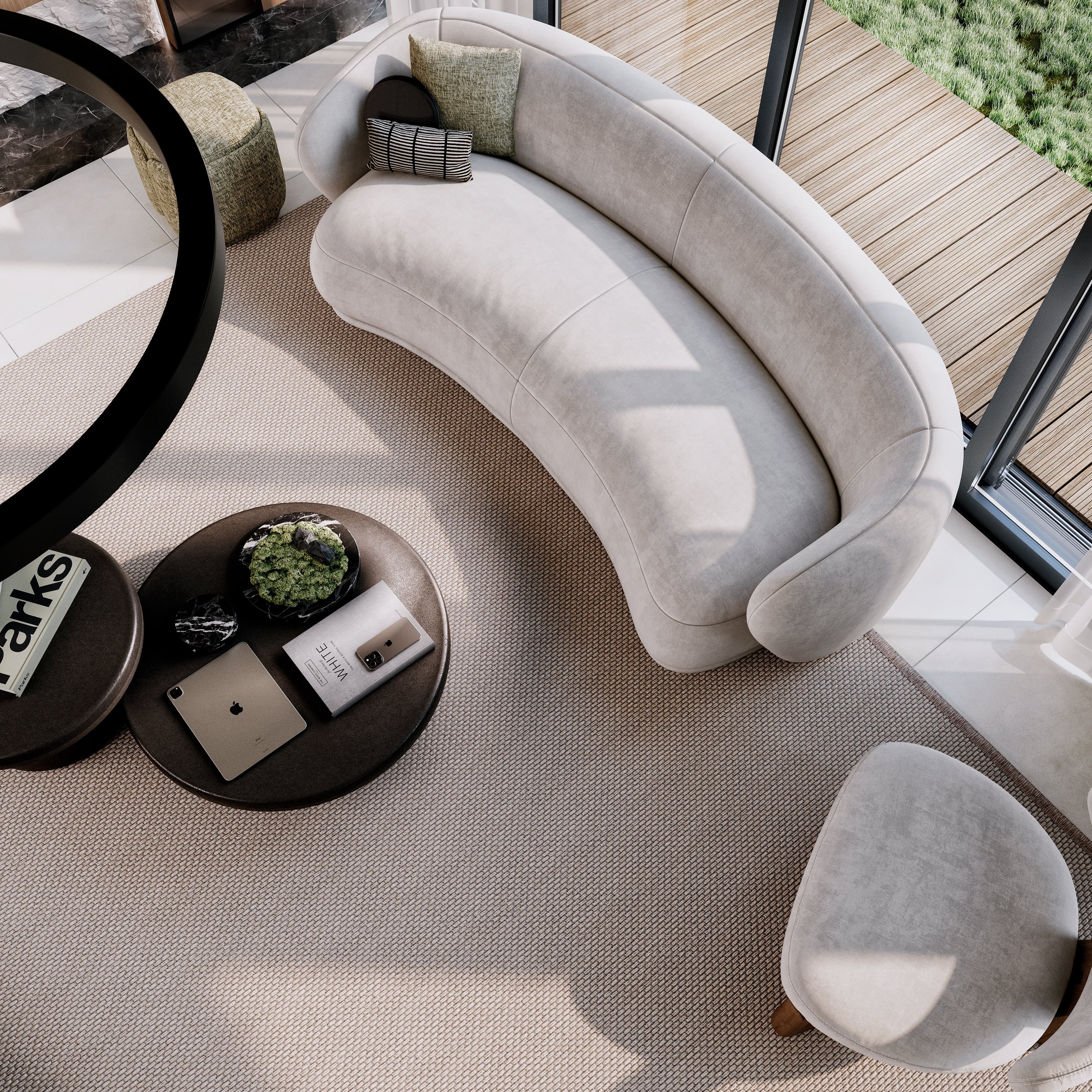 Nova Villas iç mekan tasarım 20 — Gönyeli modern villa dekorasyonu