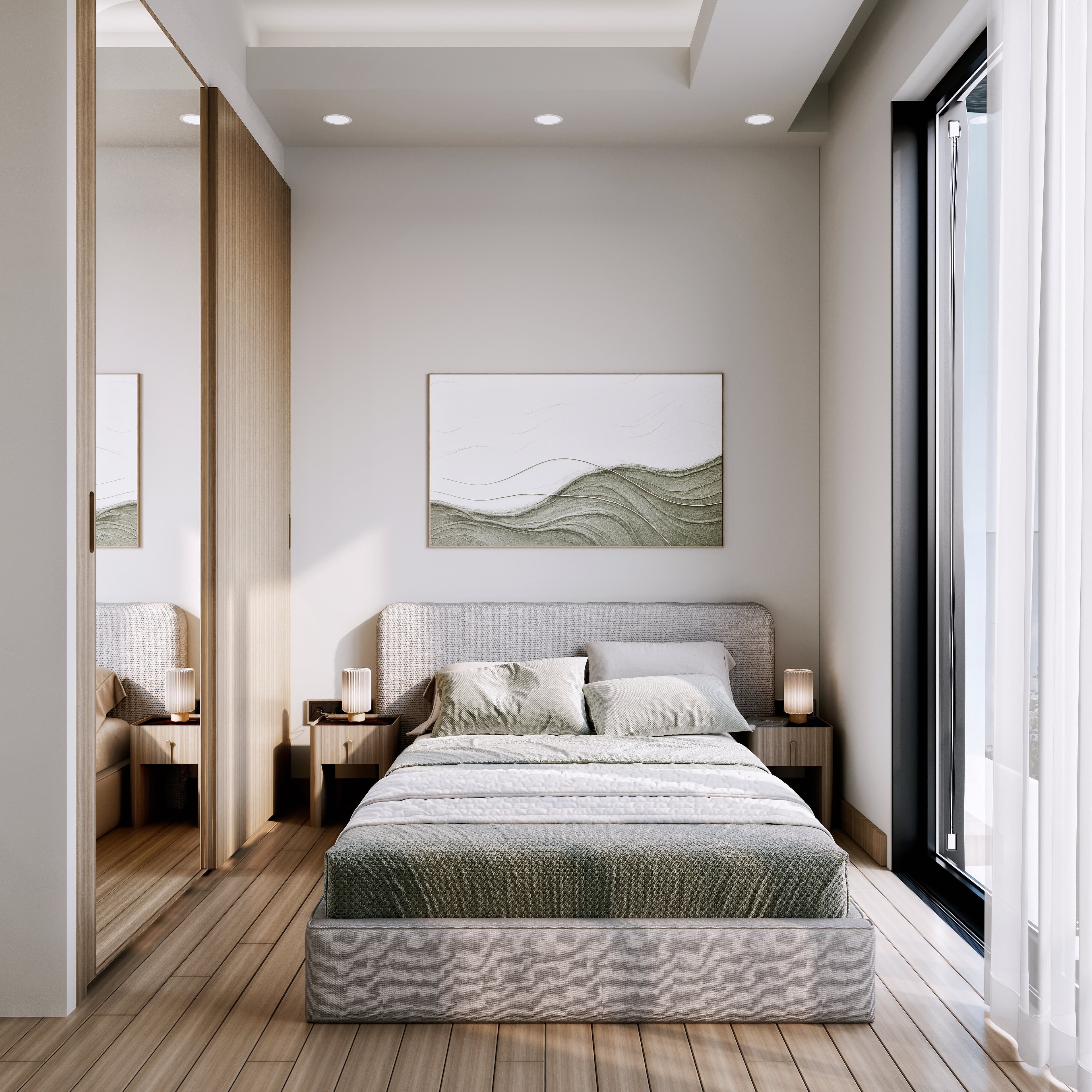 Nova Villas iç mekan tasarım 15 — Gönyeli modern villa dekorasyonu