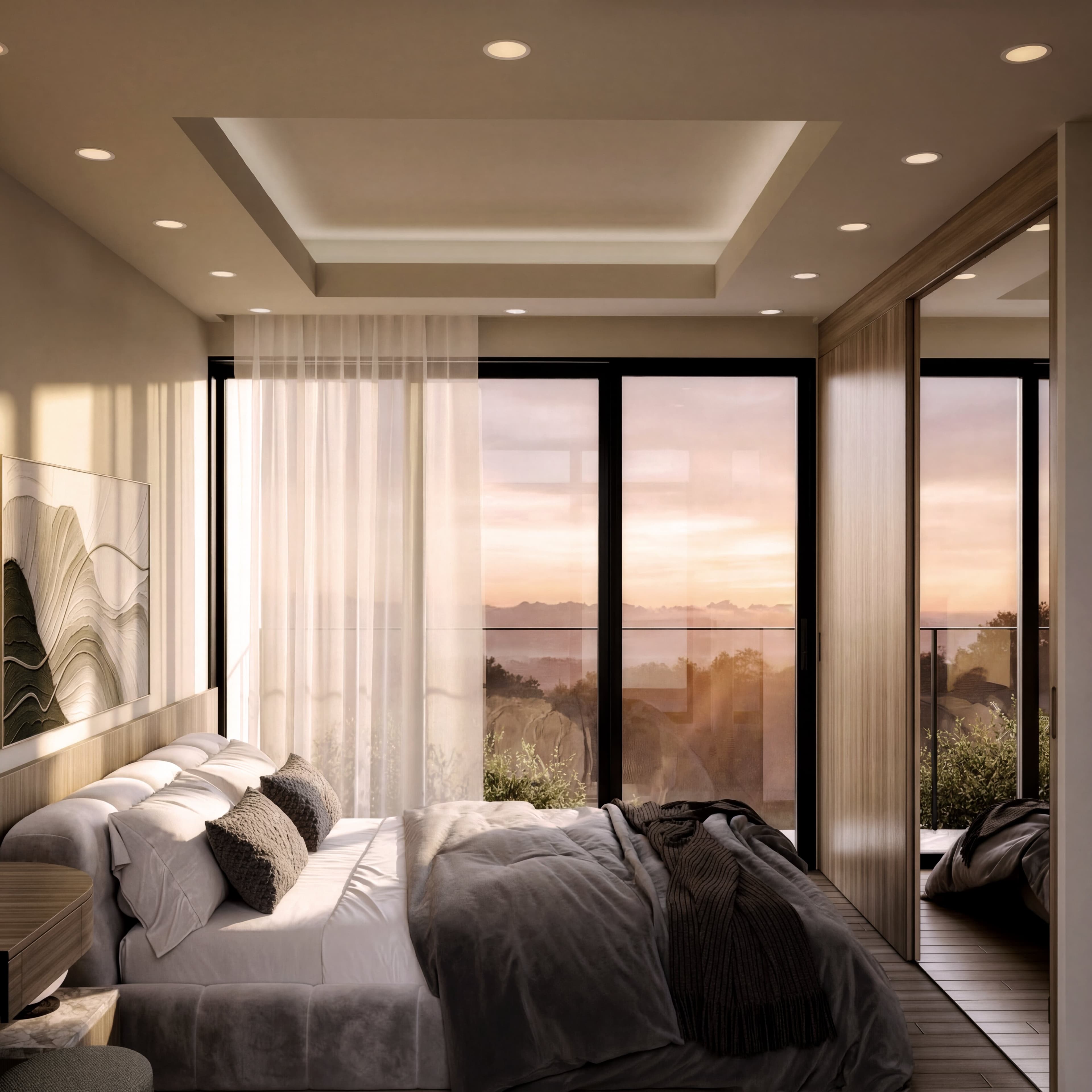 Nova Villas iç mekan tasarım 14 — Gönyeli modern villa dekorasyonu